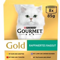 GOURMET Gold Raffiniertes Ragout Mix 8 x 85 g von Gourmet