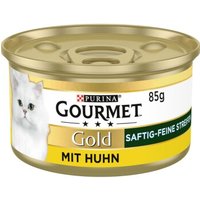 GOURMET Gold Saftig-feine Streifen 12x85g Huhn von Gourmet