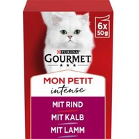 GOURMET Mon Petit Intense 8x6x50g mit Rind, Kalb, Lamm GOURMET Mon Petit Intense 8x6x50g mit Rind, Kalb, Lamm von Gourmet