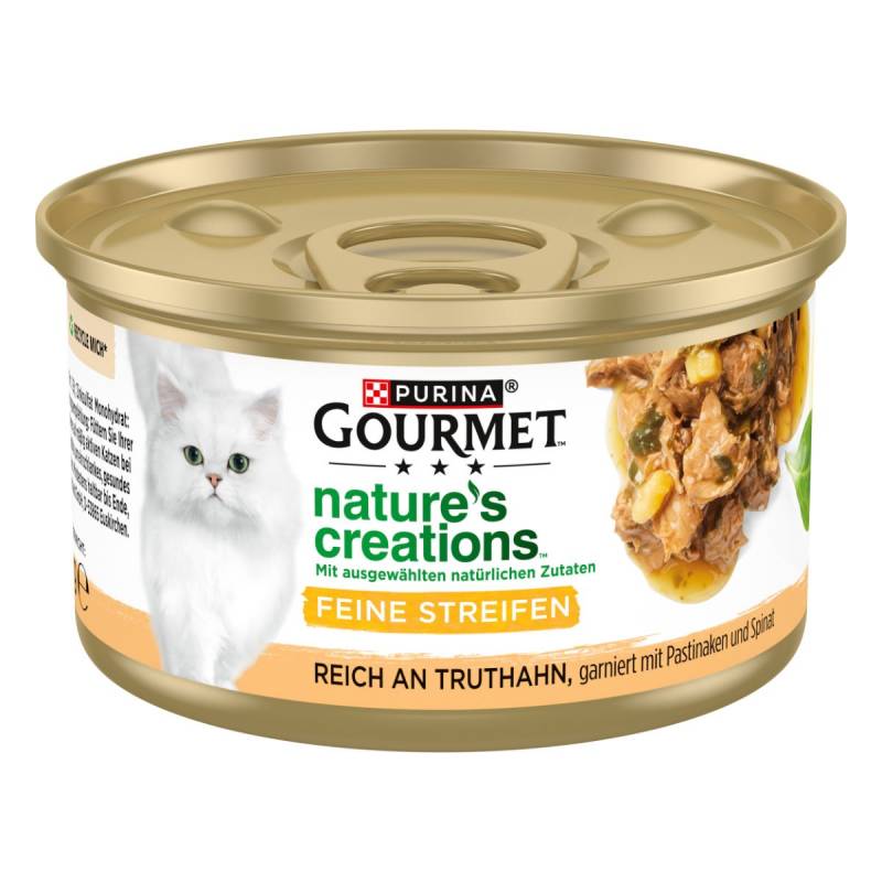 GOURMET Nature's Creations in Gelee naturbelassen Truthahn 12x85g von Gourmet