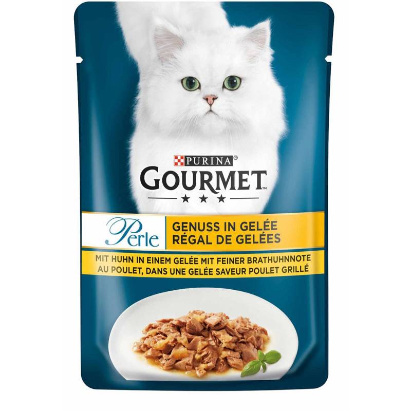 GOURMET Perle Genuss in Gelee mit Huhn 26x85g von Gourmet