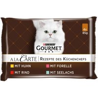 GOURMET à la Carte 4x85g Rezepte des Küchenchefs von Gourmet