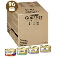 GOURMET Gold Feine Pastete Sorten-Mix 96x85g von Gourmet