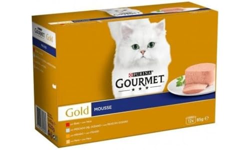 Gourmet - GOURMET GOLD Multipack Mousses Assortiments 4 Saveurs - 1.02 Kg von Gourmet