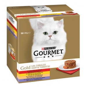 Gourmet Gold 8-Pack herzhaftes Türmchen 48 x 85 g von Gourmet