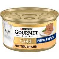 Gourmet Gold Feine Pastete 12 x 85 g - Truthahn von Gourmet