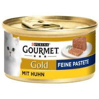 GOURMET Gold Feine Pastete 12x85g Huhn von Gourmet