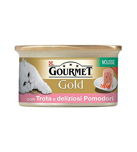 Gourmet Gold Mousse Trota/Tomaten, 1 x 85 g von Gourmet