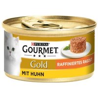 GOURMET Gold Raffiniertes Ragout 12x85g Huhn von Gourmet