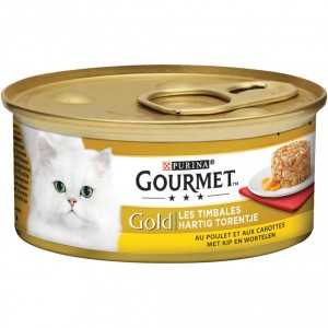 Gourmet Gold herzhaftes Türmchen mit Huhn und Karotten (85 g) 24 x 85 g von Gourmet