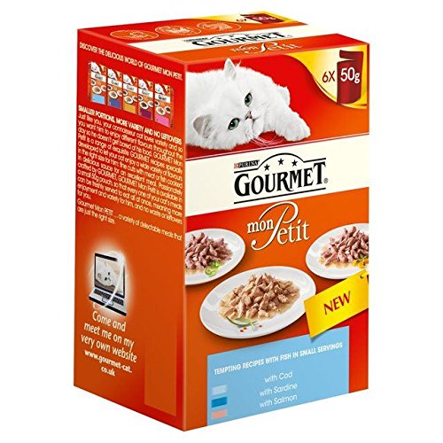 Gourmet Mon Petit Ozean Gemischt Variety Pack 6 X 50 G (Packung mit 2) von Gourmet