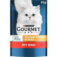 GOURMET Perle Erlesene Streifen 26x85g Rind von Gourmet