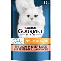 GOURMET Perle Genuss in Sauce 26x85g Lachs, in Grilllachssauce von Gourmet