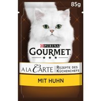 GOURMET à la Carte 26x85g Huhn garniert mit Pasta-Perlen von Gourmet