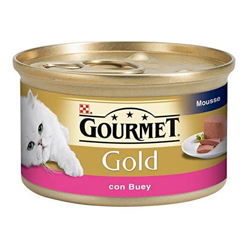 Katzenfutter Gourmet Gold mit Rindfleisch Select 85gr von Gourmet