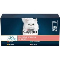 GOURMET Perle Erlesene Streifen in Sauce Sorten-Mix 60x85g von Gourmet