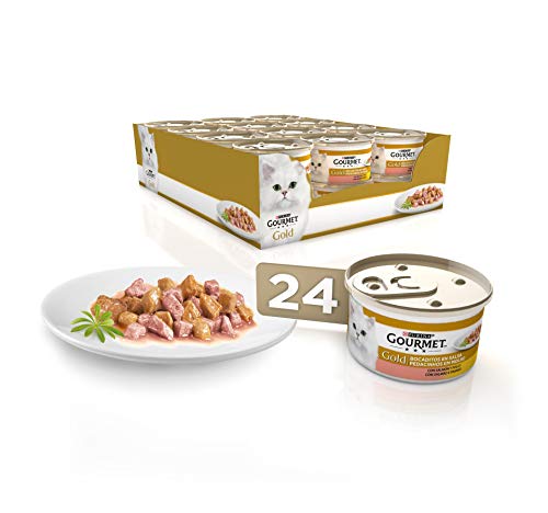 Purina Gourmet Gold, Knödel mit Soße, 24 x 85 g von Gourmet