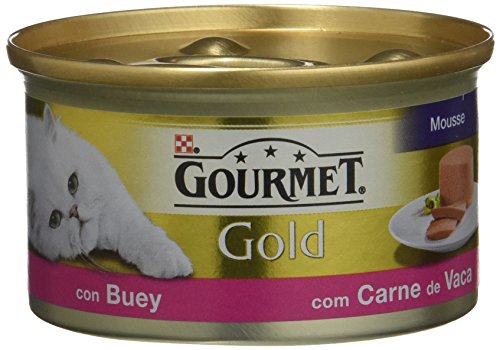 Purina Gourmet Gold Mousse Katzenfutter, 24 x 85 g von Gourmet