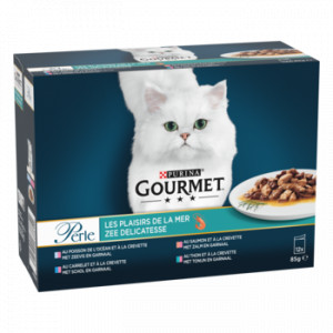 Purina Gourmet Perle Meer Delikatesse Katzen-Nassfutter 12 x 85 g von Gourmet