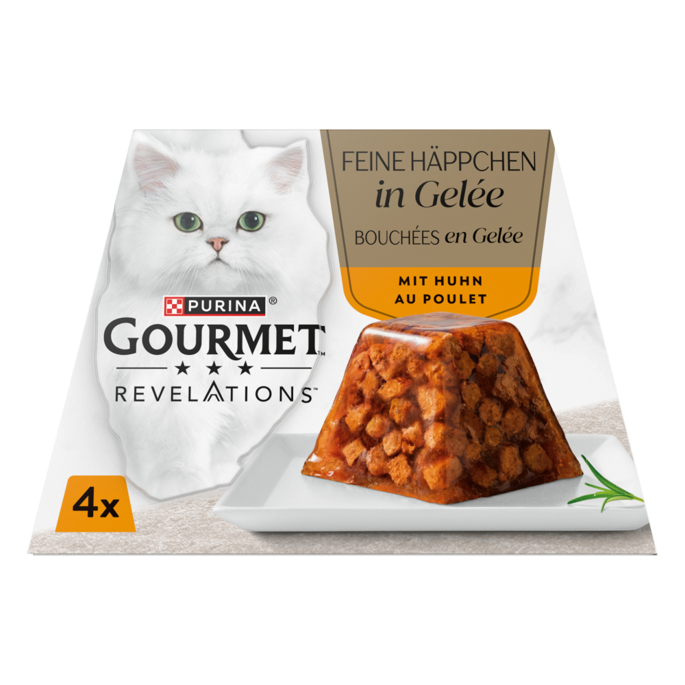 Sparpaket Gourmet Revelations Fine Cuts 12 x 57 g - Huhn von Gourmet