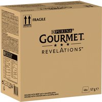 Sparpaket Gourmet Revelations Mousse 48 x 57 g - Fleisch-Mix (Rind, Huhn) von Gourmet