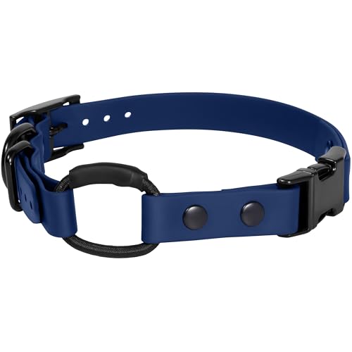 Bungee-Halsband für Ecolar, Mini-Erziehungs-Hundehalsband, Mini-Erziehungskräuselband, E-Halsband-Ersatzband (Blau, 1,9 cm) von Gracie To The Rescue