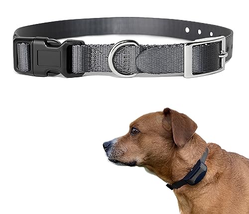 e-Collar Ersatzband – Ersatzhalsband, Ersatzhalsband, Zaunhalsband, kompatibel mit den meisten Marken (1,9 cm, Grau) von Gracie To The Rescue