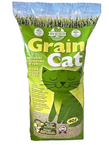 Grain Cat Grain Cat Öko-Katzenstreu 1x 40 L 40 Liter von Grain Cat