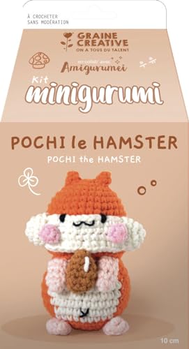 Amigurumi Häkelset – Pochi der Hamster von GRAINE CREATIVE