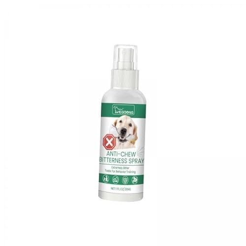Gralara 2X Pet Correct Spray Verhaltenstraining Stop Kau Spray Anti Kau Spray für Hunde für Schuhe von Gralara