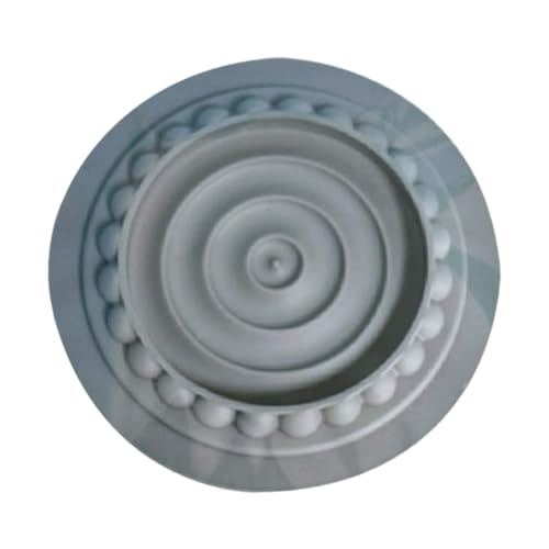 Gralara Feeder Pad Lick Pad Anti Slip Leichtes Haustier versorgt Lebensmittelabgabe Hundespielzeug für Kätzchen Katzen Hunde kleine Tiere Welpe, Grau von Gralara