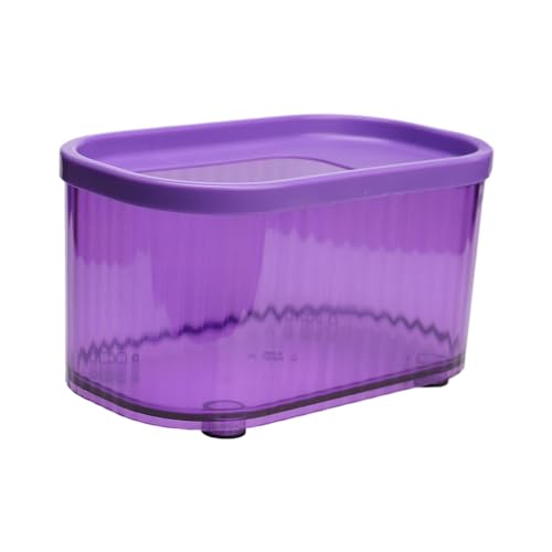 Gralara Hamster-Sandbad-Box, Rennmaus-Sandbad, Hamster-Badezimmer, Hamster-Badewanne für kleine Tiere, violett von Gralara