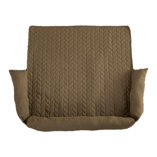 Gralara Hunde Sofabezug, Haustier Couch Kissen, 75 X 75 cm, Wasserabweisend, Weiche Polsterung, Langlebig, Funktionell, Waschbar, Haustier Schlafmatte für Den, Khaki von Gralara