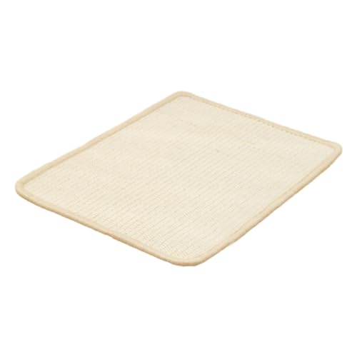 Gralara Katzenkratzmatte, Sisal, Katzenkratzpad, rutschfest, für Kätzchen, Horizontal, für Boden, Couch, Teppich, Heimtierbedarf, 30cmx40cm von Gralara