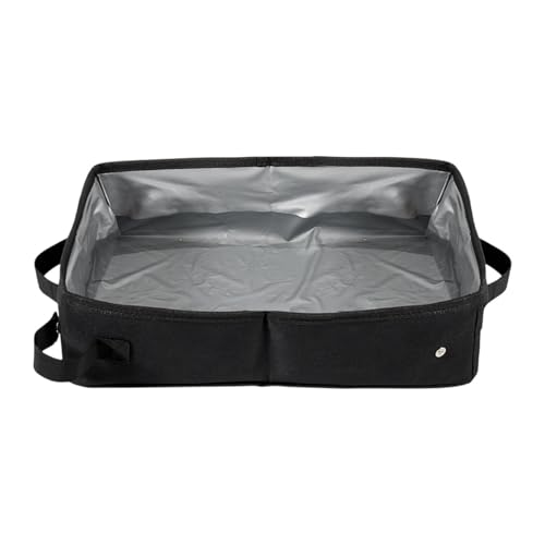 Gralara Katzentoilette, Faltbar, Tragbar, Platzsparend, Leicht zu Reinigen, Verschleißfest, Katzentoilette, Black L Gralara Katzentoilette, Faltbar, Tragbar, Platzsparend, Leicht zu Reinigen, Verschleißfest, Katzentoilette, Black L von Gralara