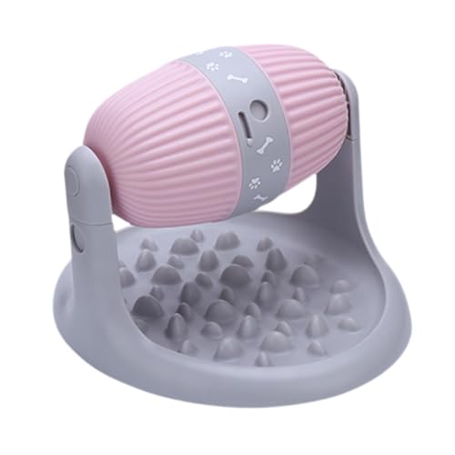 Gralara Langsame Feeder Bowl Hunde Lebensmittelspender Vielseitiger Verstellhöhen Puzzle Schüssel Fütterung Interaktives Spielzeug für Haustierkatze Hunde WEL, Rosa Gralara Langsame Feeder Bowl Hunde Lebensmittelspender Vielseitiger Verstellhöhen Puzzle Schüssel Fütterung Interaktives Spielzeug für Haustierkatze Hunde WEL, Rosa von Gralara