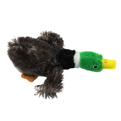 Gralara Quietschspielzeug für Hunde, Haustierspielzeug, Füllspielzeug, beißfeste Ente, schreiendes Entenspielzeug, Kauspielzeug für Hunde, für kleine Hunde, von Gralara
