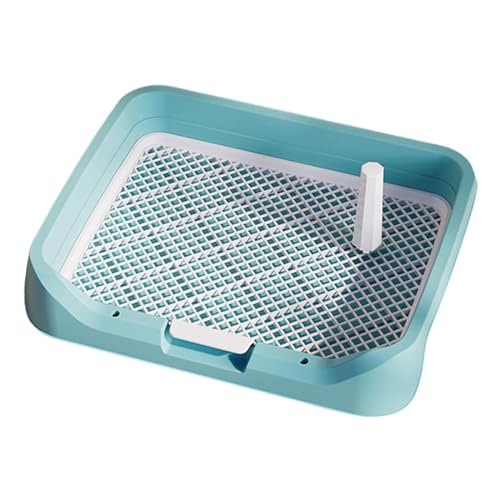 Gralara Trainingstoilette Mesh Töpfchen Tablett Mesh Grids Hundetoilette Hundetrainingstoilette Hundetöpfchen Pad, Grün von Gralara