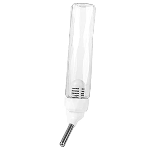 Tropffreie Wasserflasche für Frettchen, Hamster, Meerschweinchen, Eichhörnchen, einfach zu fixieren, für Käfig, 80 ml/125 ml, Hamster-Wasserspender, Käfigflasche, kein Tropfen, mit Filterflaschen Tropffreie Wasserflasche für Frettchen, Hamster, Meerschweinchen, Eichhörnchen, einfach zu fixieren, für Käfig, 80 ml/125 ml, Hamster-Wasserspender, Käfigflasche, kein Tropfen, mit Filterflaschen von Gramigg