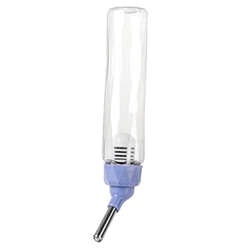 Tropffreie Wasserflasche für Frettchen, Hamster, Meerschweinchen, Eichhörnchen, einfach zu fixieren, für Käfig, 80 ml/125 ml, Hamster-Wasserspender, Käfigflasche, kein Tropfen, mit Filterflaschen Tropffreie Wasserflasche für Frettchen, Hamster, Meerschweinchen, Eichhörnchen, einfach zu fixieren, für Käfig, 80 ml/125 ml, Hamster-Wasserspender, Käfigflasche, kein Tropfen, mit Filterflaschen von Gramigg