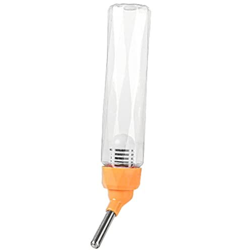 Tropffreie Wasserflasche für Frettchen, Hamster, Meerschweinchen, Eichhörnchen, einfach zu fixieren, für Käfig, 80 ml/125 ml, Hamster-Wasserspender, Käfigflasche, kein Tropfen, mit Filterflaschen Tropffreie Wasserflasche für Frettchen, Hamster, Meerschweinchen, Eichhörnchen, einfach zu fixieren, für Käfig, 80 ml/125 ml, Hamster-Wasserspender, Käfigflasche, kein Tropfen, mit Filterflaschen von Gramigg