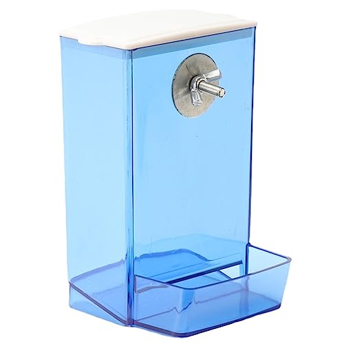 Vogelfutterbox, staubdicht, spritzwassergeschützt, für Papageien, Futterspender, Vogelkäfig, Schraub-Futterstation, transparenter Futterbehälter, Haustierbedarf Vogelfutterbox, staubdicht, spritzwassergeschützt, für Papageien, Futterspender, Vogelkäfig, Schraub-Futterstation, transparenter Futterbehälter, Haustierbedarf von Gramigg