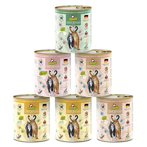 GranataPet DeliCatessen Multipack 2 PUR, 1er Pack (1 x 4.8 Kg), Nassfutter für Katzen, Katzenfutter für Feinschmecker, Futter ohne Getreide & ohne Zuckerzusätze von GranataPet