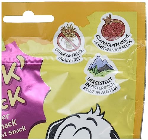 GranataPet Snack' Attack Huhn, Hundeleckerli ohne Getreide & ohne Zuckerzusätze, Belohnung für verspielte Vierbeiner, Leckerchen für Hunde, weicher Hundesnack, 100 g von GranataPet