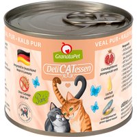 GranataPet DeliCatessen 6 x 200 g - Kalb PUR von Granatapet