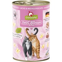 GranataPet DeliCatessen 6 x 400 g - Lachs & Meeresfrüchte von Granatapet