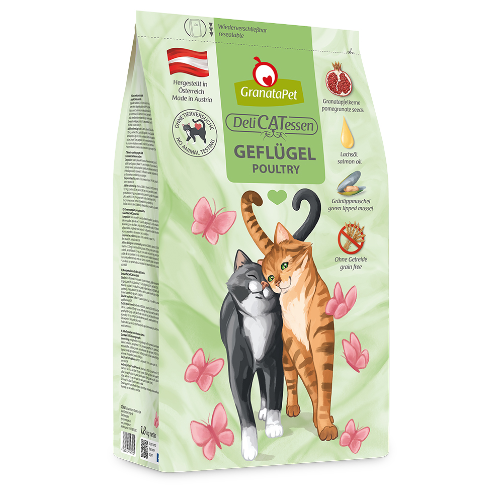 GranataPet DeliCatessen Adult Geflügel - Sparpaket: 2 x 1,8 kg von Granatapet