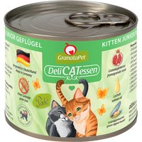 GranataPet DeliCatessen Kitten Geflügel - 6 x 200 g von Granatapet