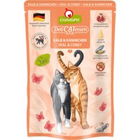 GranataPet DeliCatessen Pouch 6 x 85 g - Kalb & Kaninchen von Granatapet