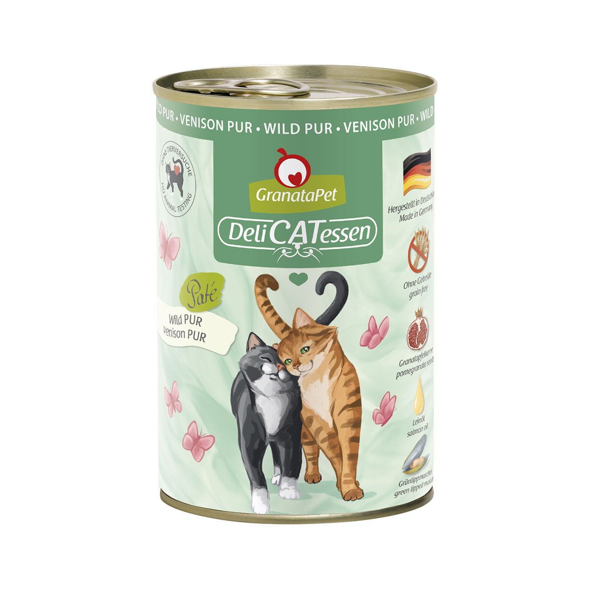 GranataPet Katze - Delicatessen Dose Wild PUR 6x400g von Granatapet